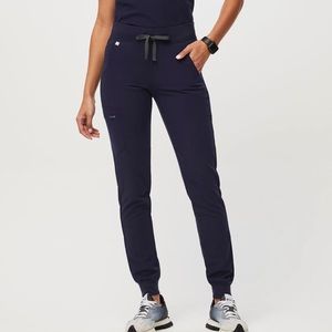 Figs Zamora navy blue joggers xxs/p